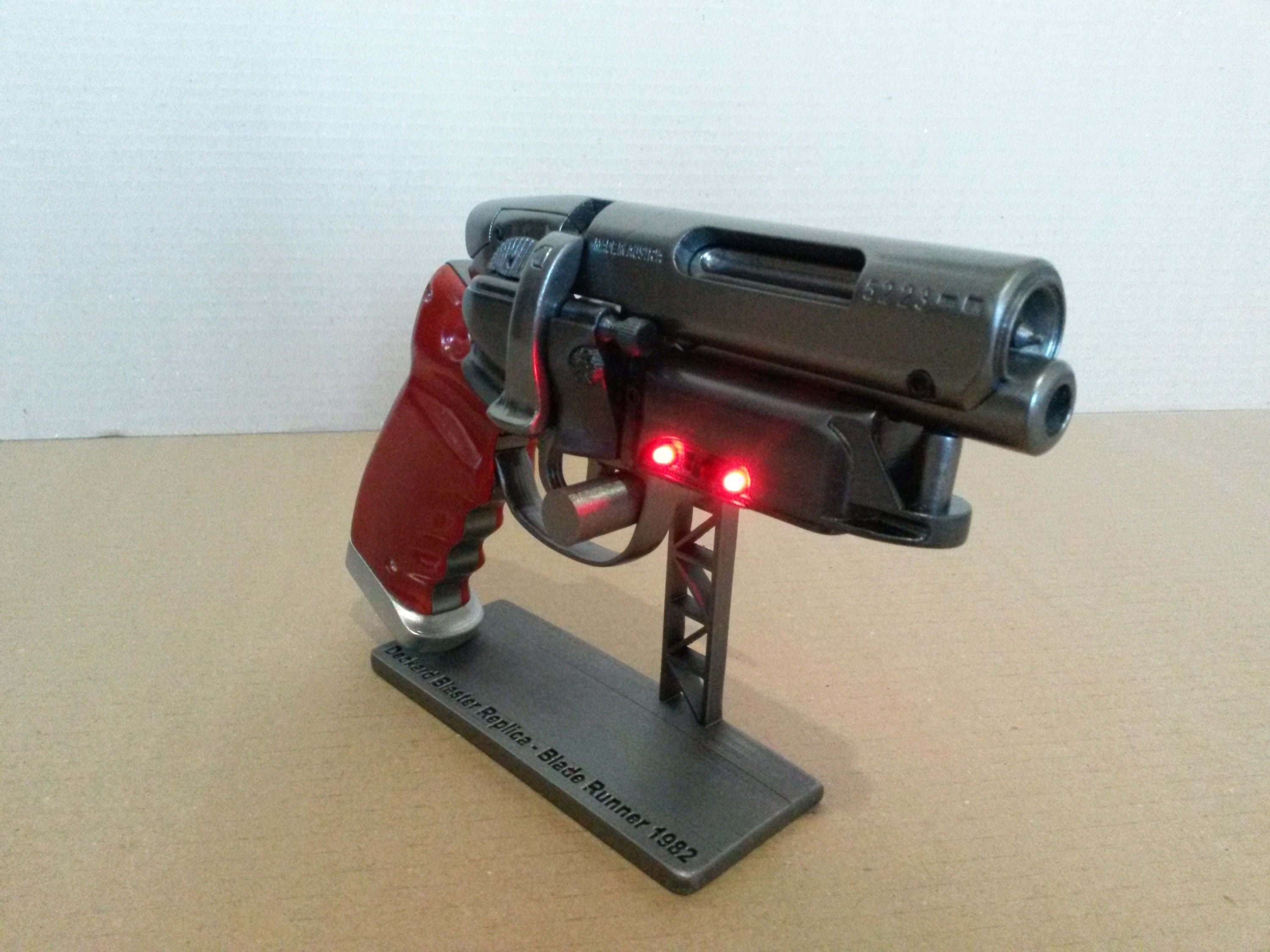 Blade Runner Pistol Cosplay 3d printed acrilic painted Etsy