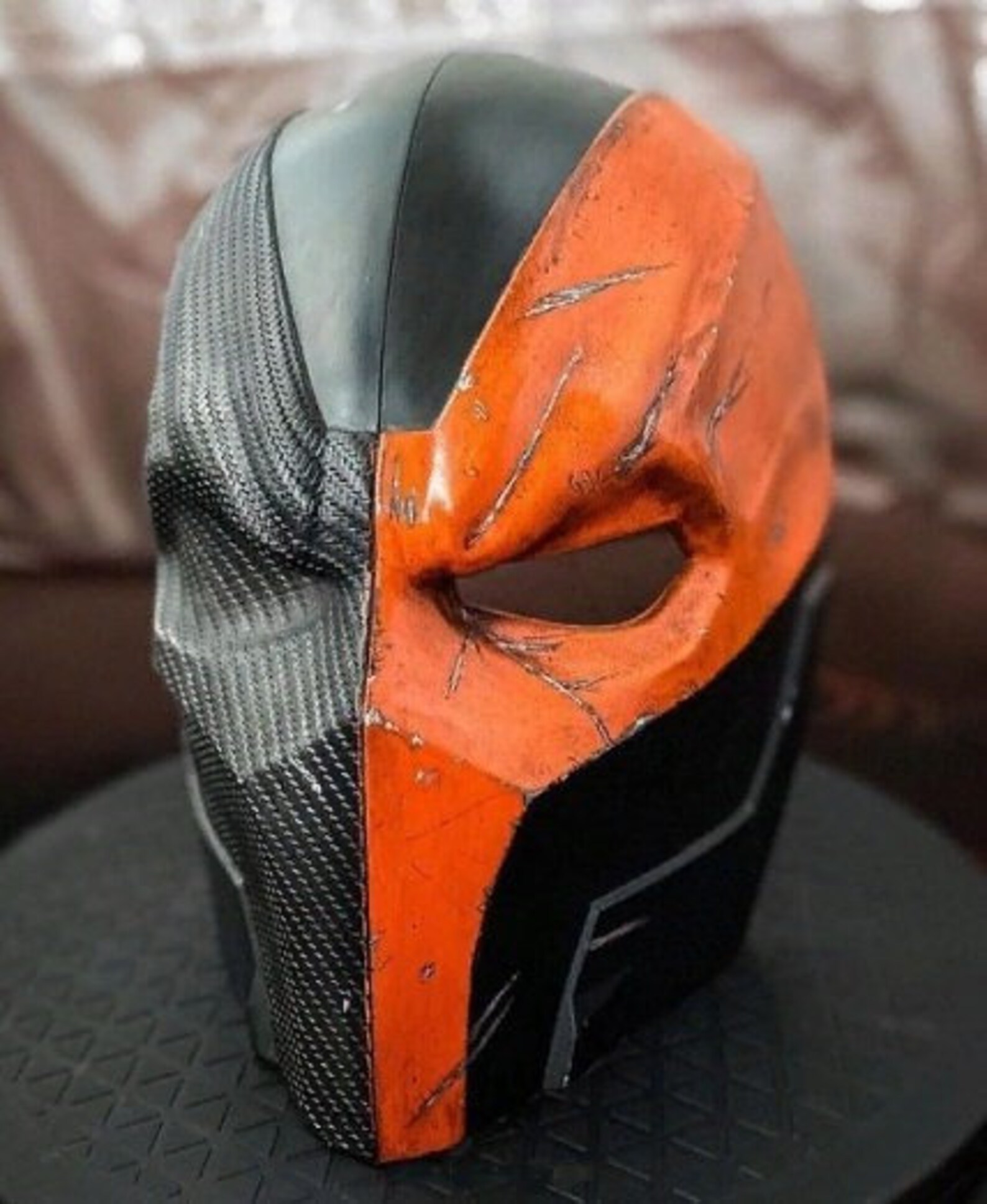 Deathstroke Justice League Helmet Mask Etsy