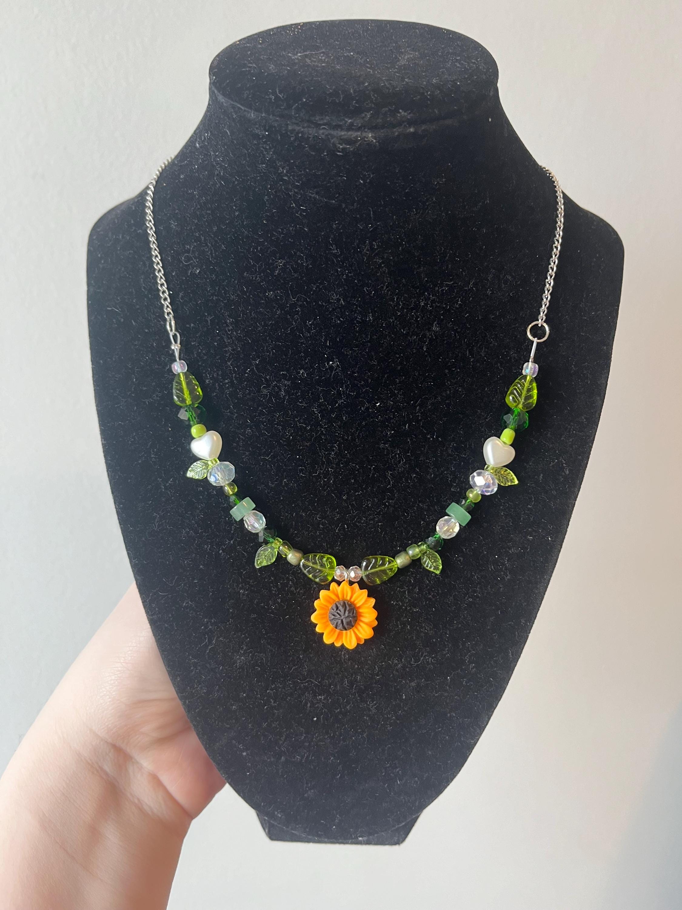 Sunflower Garden Necklace