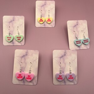 Candy Heart Earrings