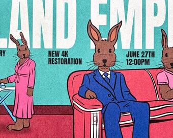 Inland Empire Poster for Revue Cinema Screening with MINOR ERROR | Signed