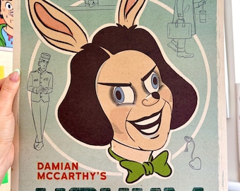 Full Colour A3 HOKUM retro cartoon-style print | Signed