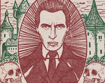 Officially Licensed Horror of Dracula Print