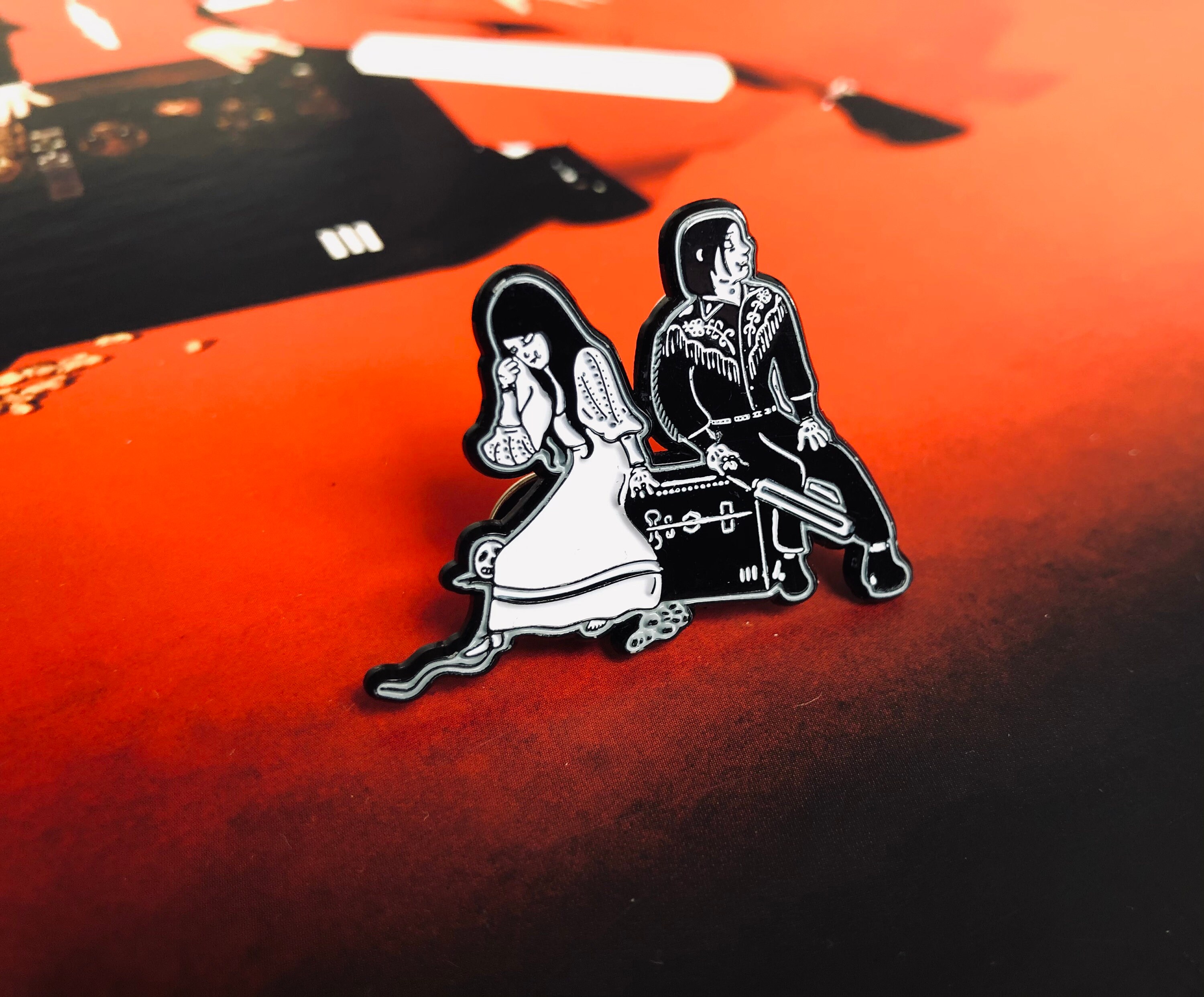 White Stripes 'Elephant' Pin - Vintage Animation Collection