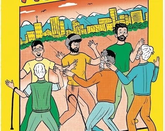 Official AJR Denver July 20 2024 Screenprint Poster - Signed And Numbered By Artist