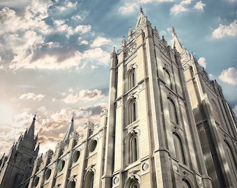 LDS Salt Lake City Mormon Temple - Instant Digital Download