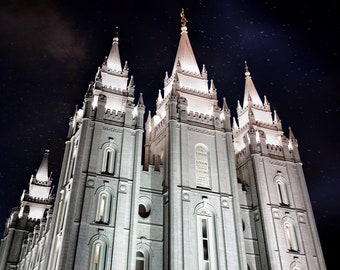 LDS Salt Lake City Mormon Temple-Instant digitale download