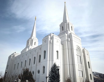 Brigham City, Utah Temple-Instant digitale foto downloaden