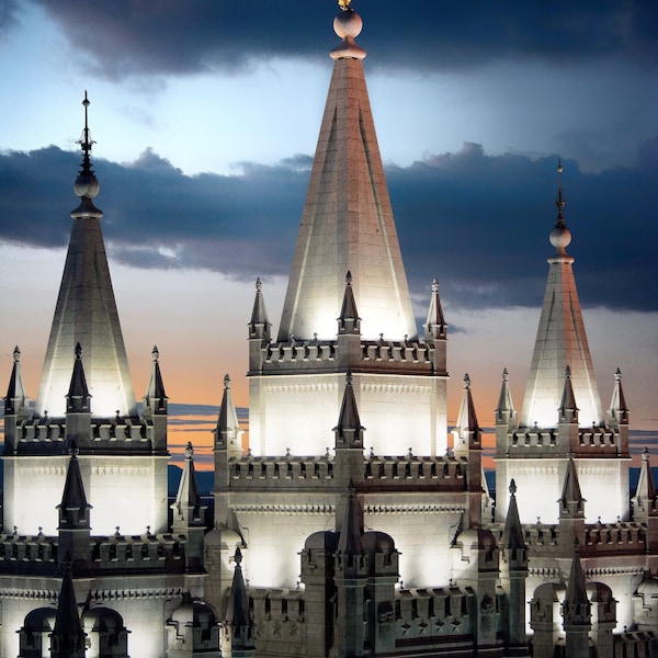 LDS Salt Lake City Temple - Instant Digital Download