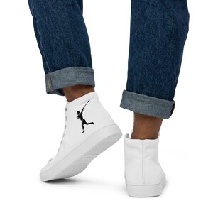 Fernando Tatis Jr. Padres Baseball Art  Men’s high top canvas shoes
