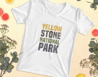 Yellowstone National Park - Wyoming Outdoor Camping en Wandelen Dames T-shirt