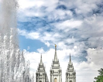 LDS Salt Lake City Temple-Instant digitale download