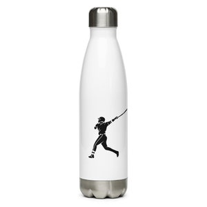 Fernando Tatis Jr. Padres Baseball Art  Stainless Steel Water Bottle