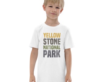 Yellowstone National Park Jeugd jersey t-shirt