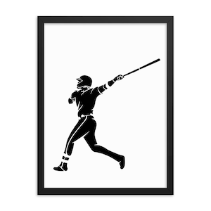 Fernando Tatis Jr. Padres Baseball Art  Framed poster
