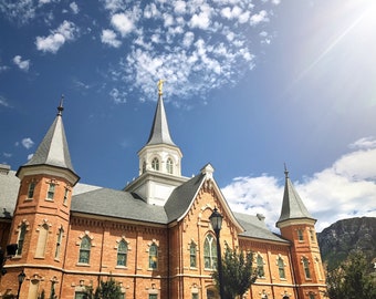 LDS Provo, Utah City Center Mormon Temple-Instant digitale download