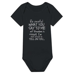 Grandma onesie white Lettering