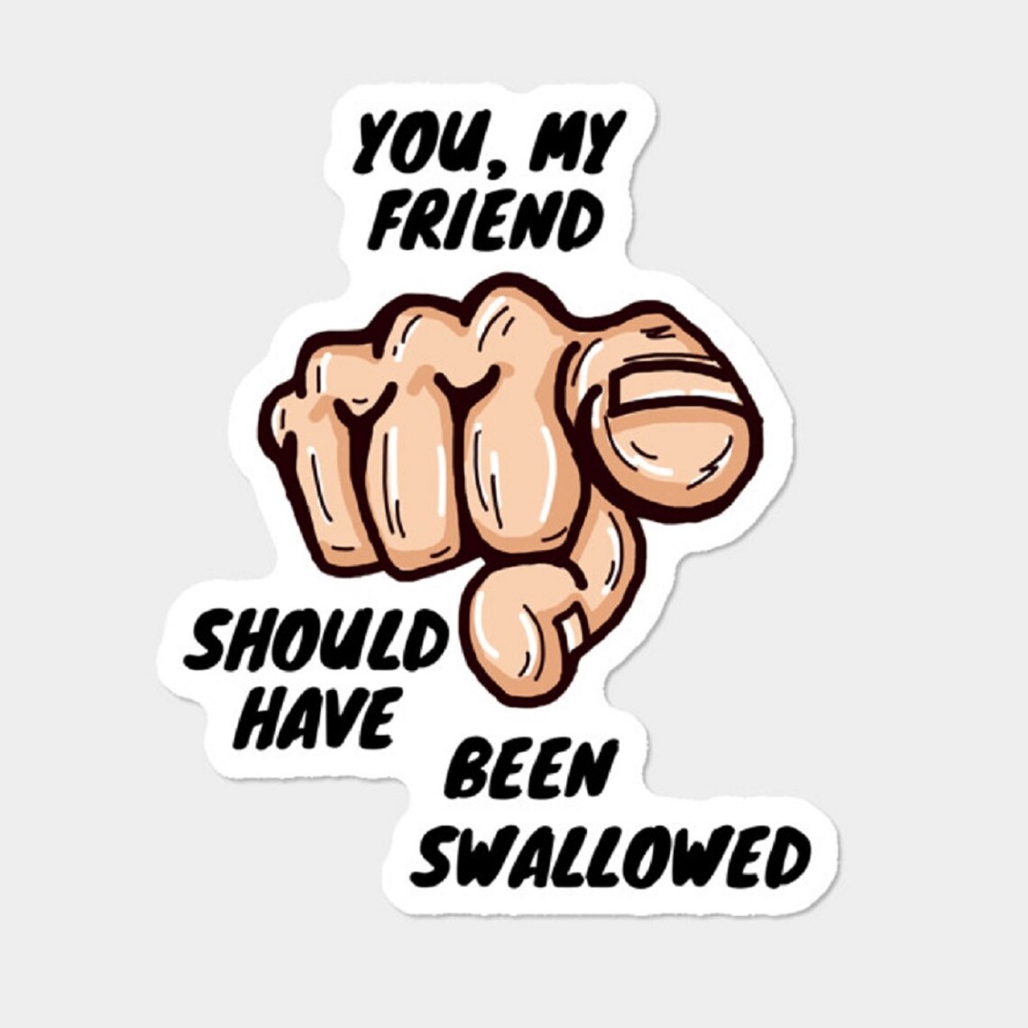 Sticker Diss - Etsy