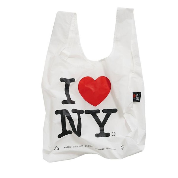 I Love Ny Reusable Bag Etsy