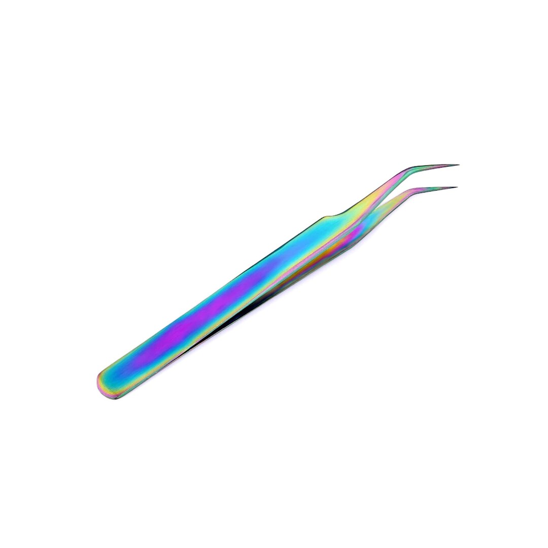 Tweezers, Nail Tweezers, Rainbow/red/pink/black Nail Tweezers, Curved