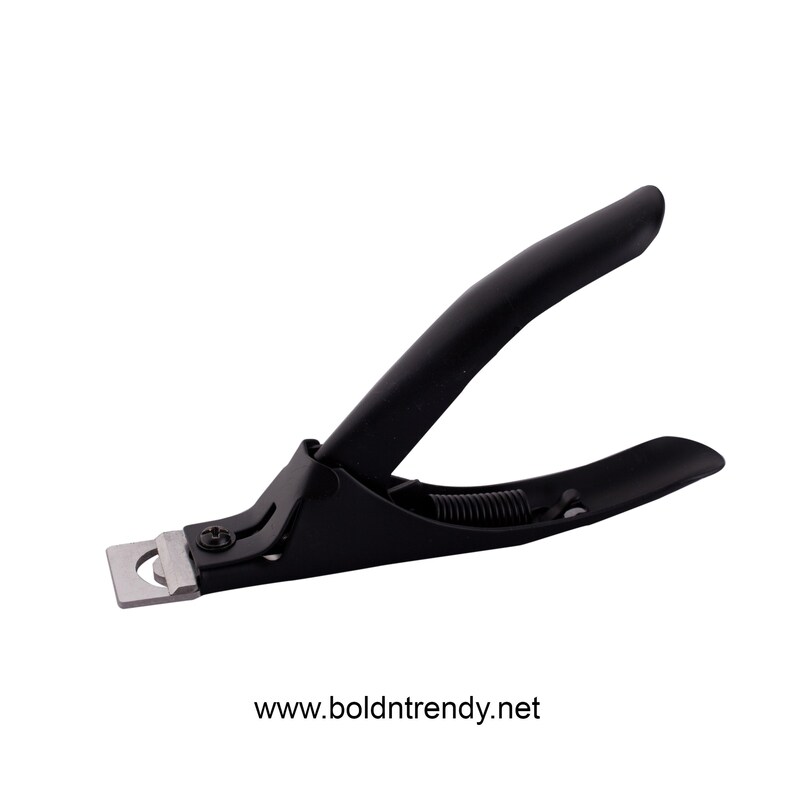 Nail Art Clipper Cutter, Nail Tip Cutter, Black Manicure Cutter, Bold n Trendy Black