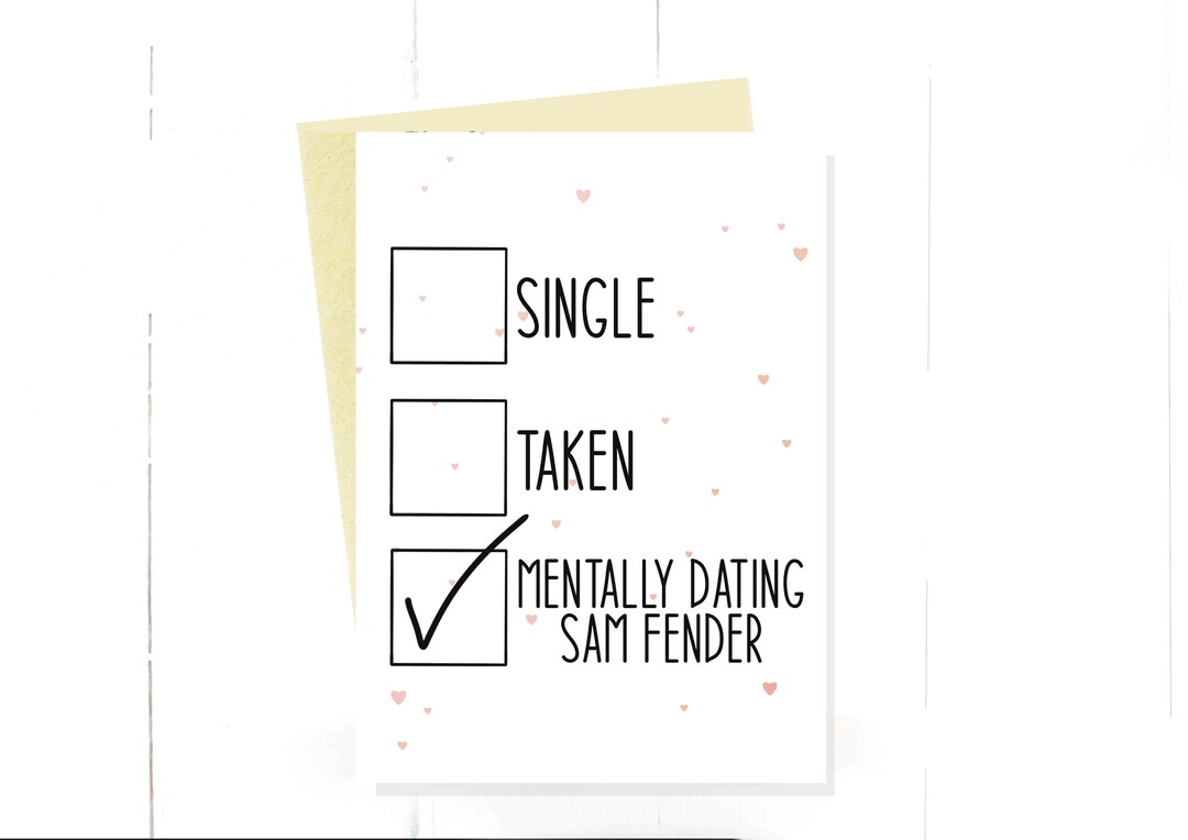 Sam Fender Birthday Card Funny Birthday Card Sam Fender - Etsy UK