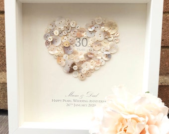 30th wedding anniversary gifts for husband uk