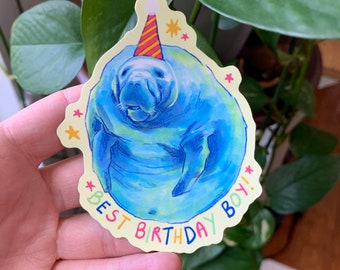 Manatee Sticker