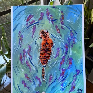 Tiger in the Water