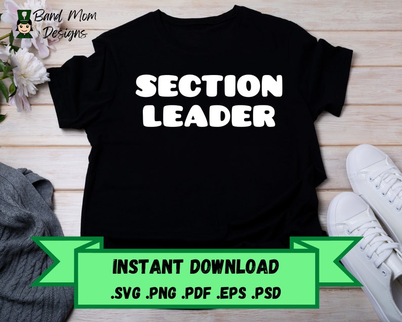 Marching Band Section Leader 8 Digital Download Etsy