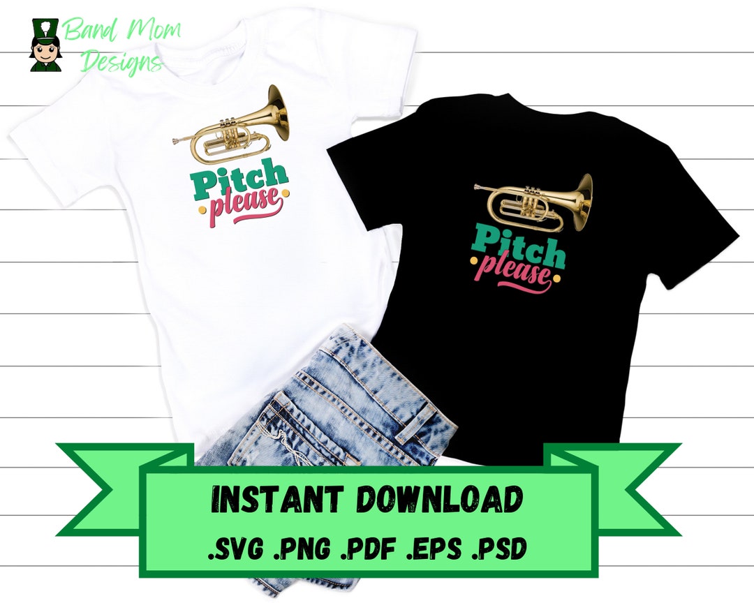 Pitch Please Mellophone Digital Download Sublimation Etsy