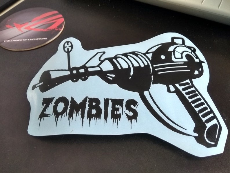 Call Of Duty Zombies RAYGUN Decal Etsy