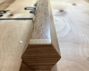 Wood Fly Rod Tube / Case-- White Oak 34"  -FREE PERSONALIZATION