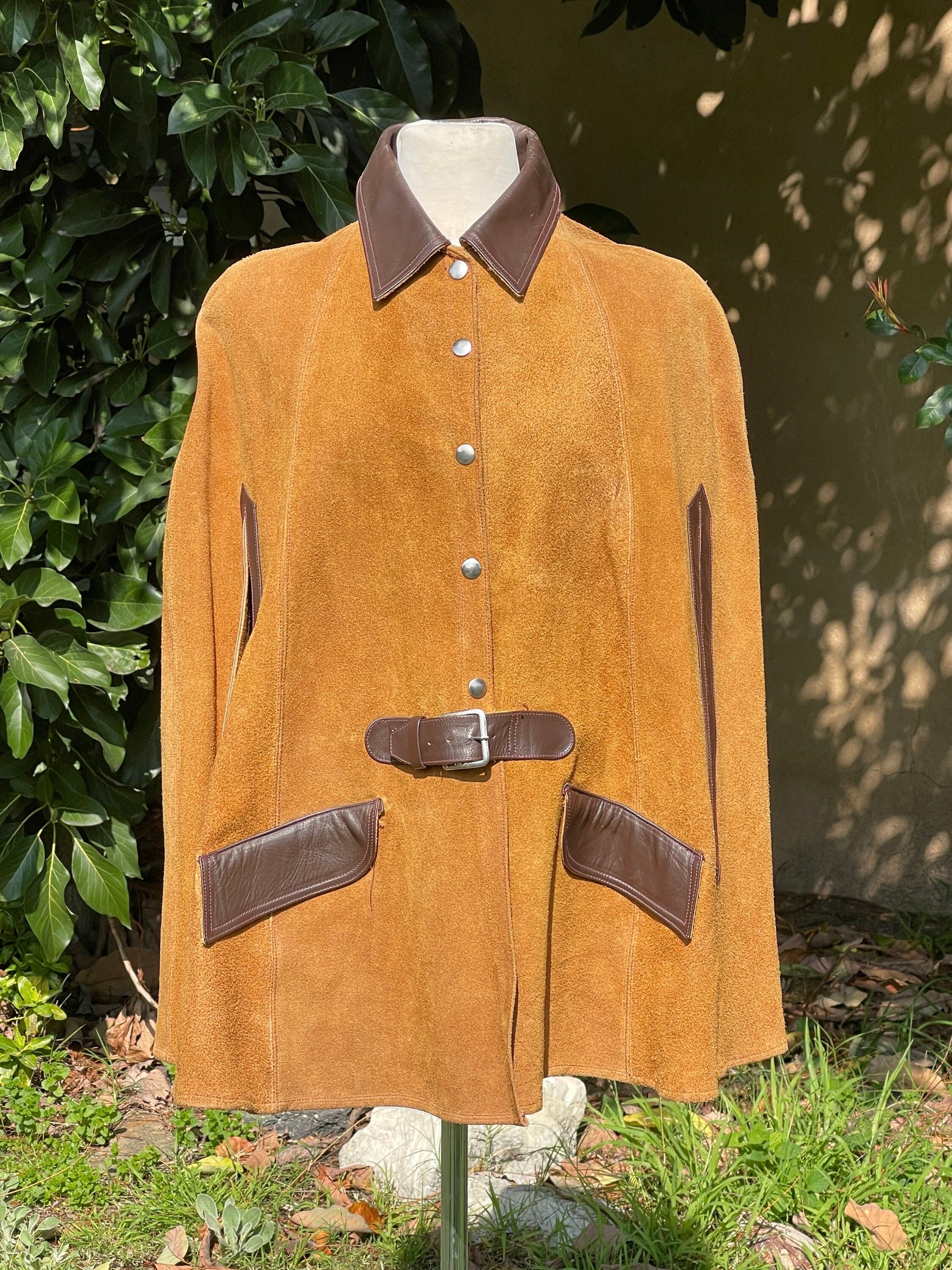Buckskin Poncho - Etsy