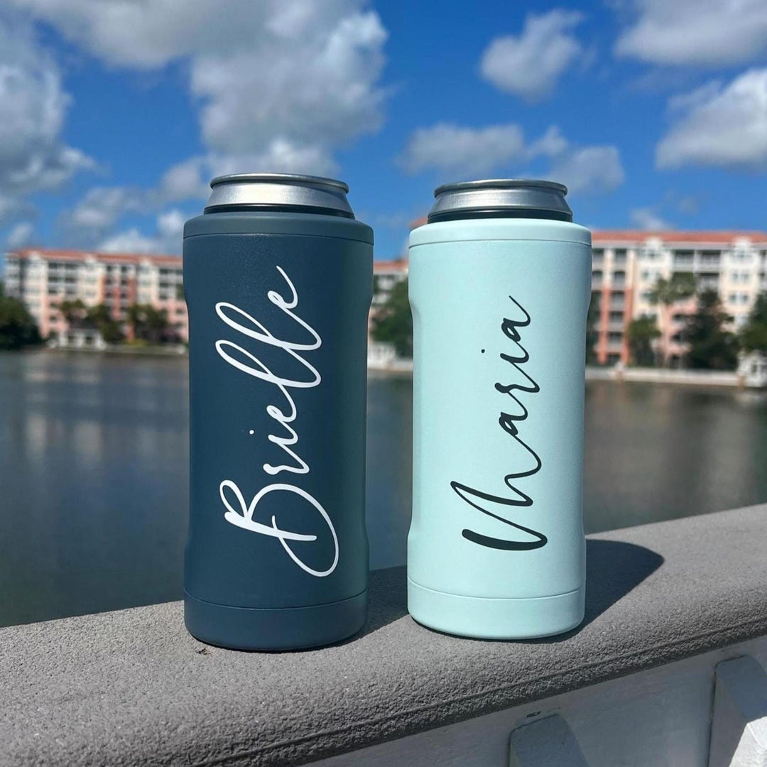Personalized Brumate Slim Hopsulator Can Cooler Custom Insulated ...