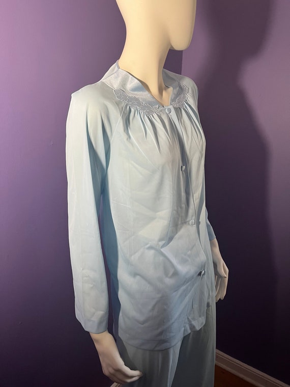 Vintage blue pajama set