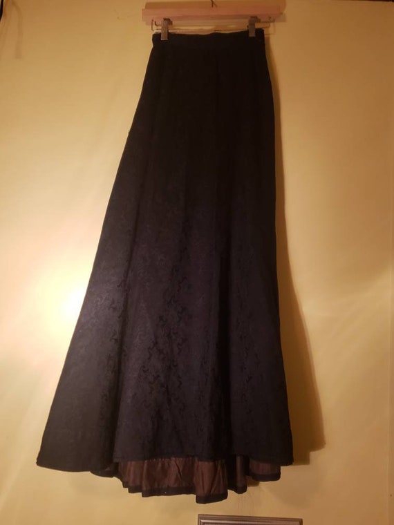 Edwardian walking skirt