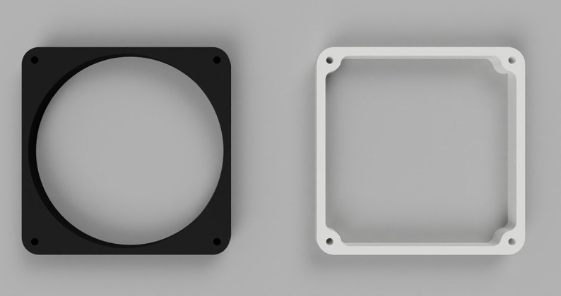 Fan Riser for 120mm Fans – Adjustable Height Spacer for Radiator & Case ...