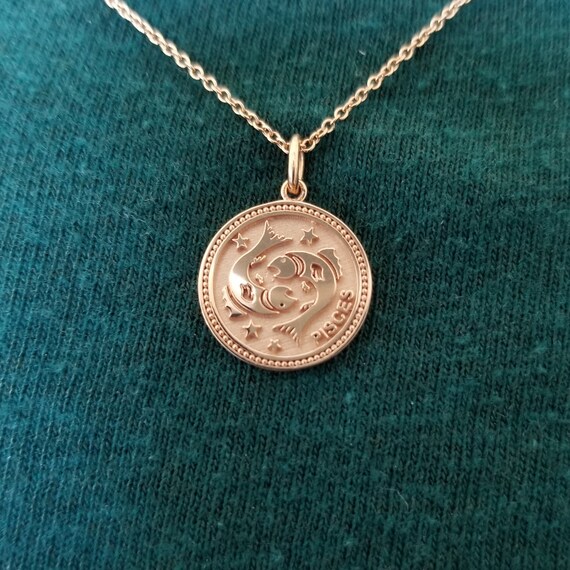Scorpio Necklace Gold Zodiac Necklace 