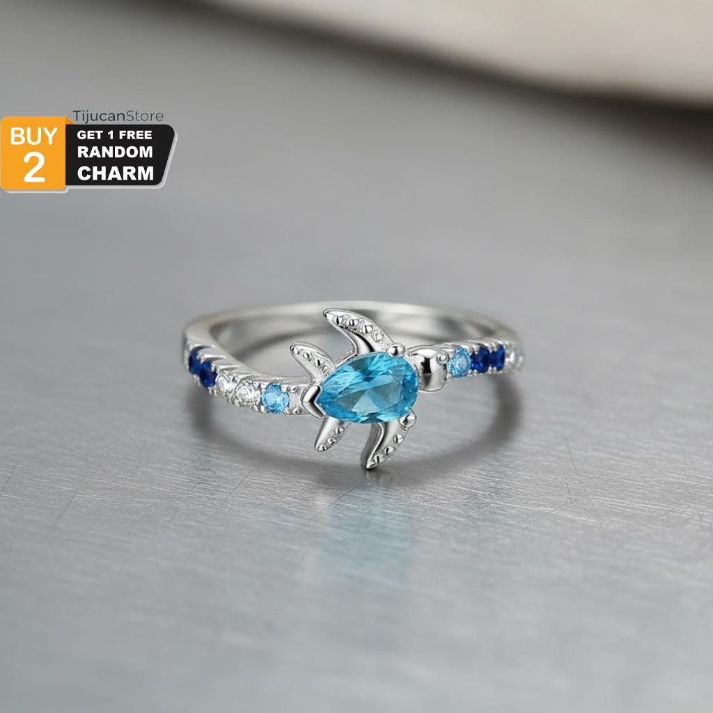 Pandora ring blue stone - Etsy 日本
