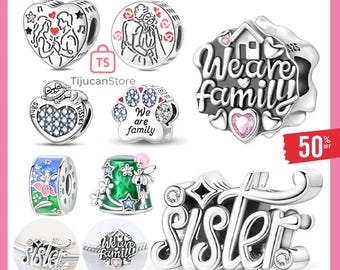 925 Sterling Silver Colorful Tree of Life Family Pendant Charms Beads Fit Bracelets DIY Party Decoration Gifts Jewelry Accessory
