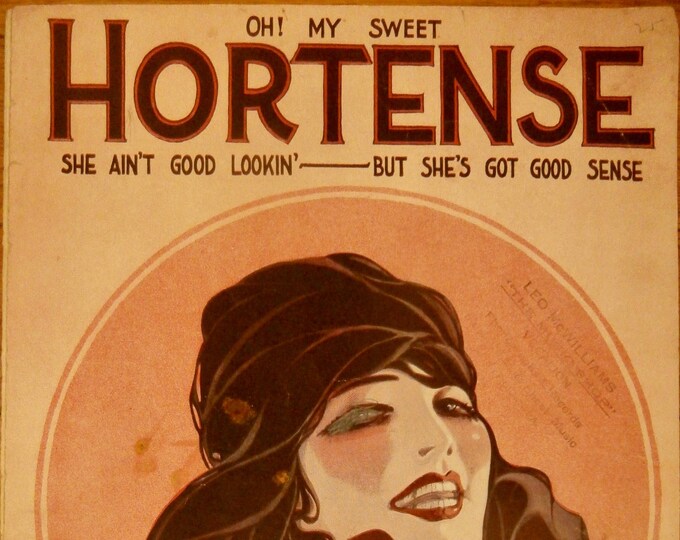 Hortense (Oh! My Sweet)   1921      Joe Young  Sam M. Lewis    Sheet Music