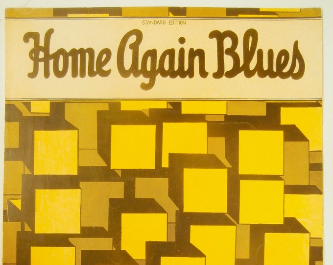 Home Again Blues   1921      Irving Berlin  Harry Akst    Sheet Music