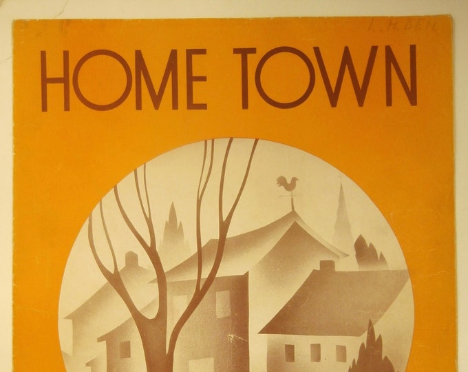 Home Town   1937      Jimmy Kennedy  Michael Carr    Sheet Music