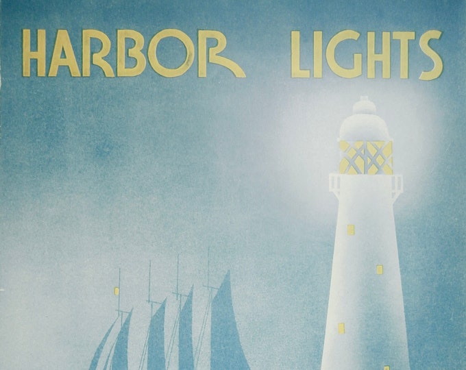 Harbor Lights   1937      Jimmy Kennedy  Hugh Williams    Sheet Music