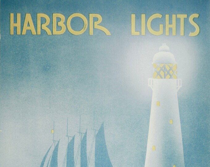 Harbor Lights   1937      Jimmy Kennedy  Hugh Williams    Sheet Music