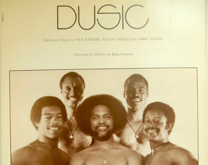 Dusic   1977   Brick   Ray Ranson  Reggie Hargiis    Sheet Music