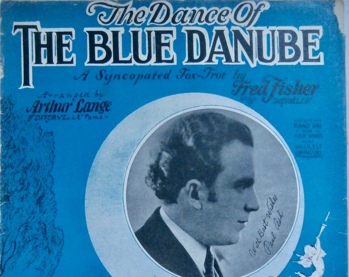 Dance Of The Blue Danube, The   1928   Paul Ash   Fred Fisher      Sheet Music