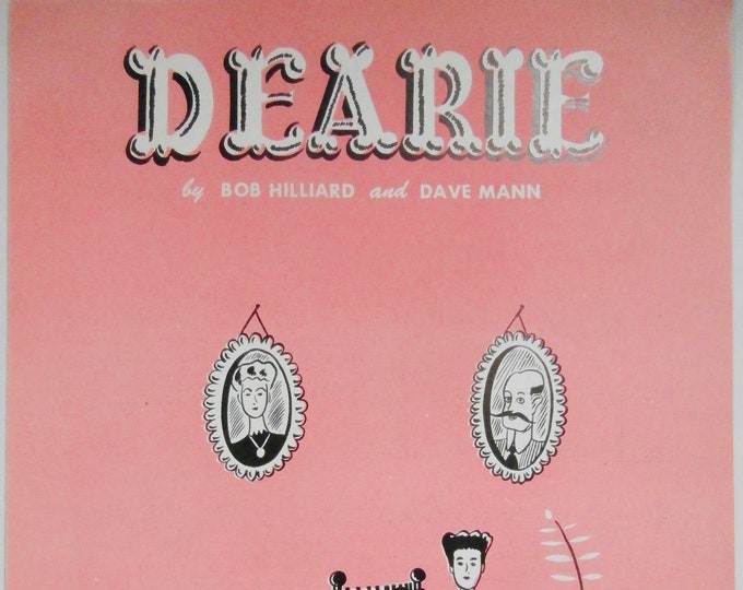 Dearie   1950   From 'The Copacabana Show'   Bob Hilliard  Dave Mann    Sheet Music