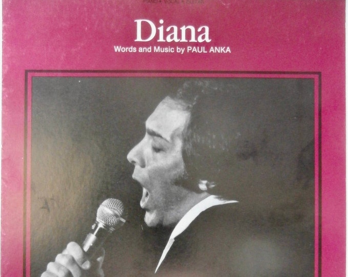 Diana   1986   Paul Anka   Paul Anka      Sheet Music